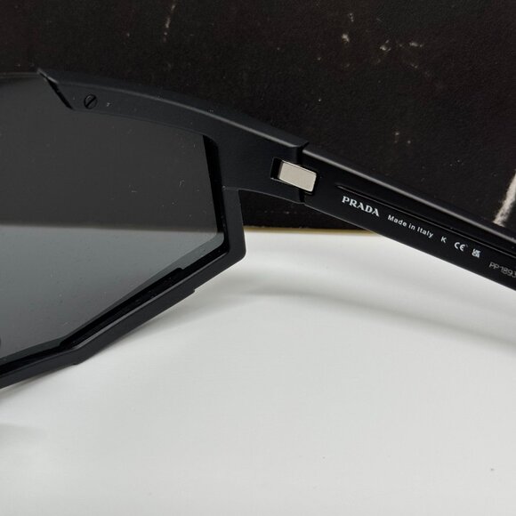 NEW PRADA LINEA ROSSA SPS 04W DG006F UNISEX PRADA PS04WS DG006F BLACK PS 04WS - Picture 8 of 9